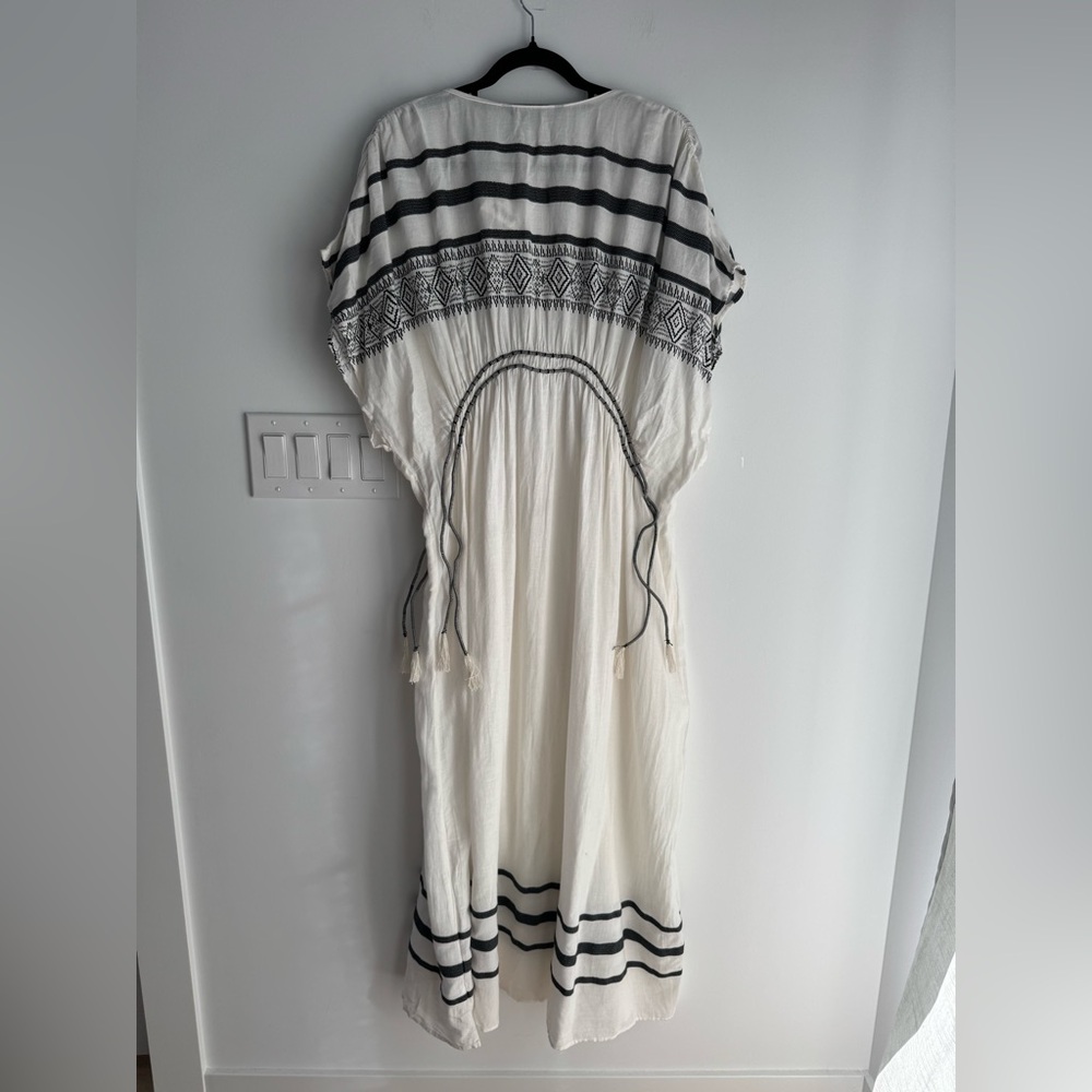ZARA Limited Edition BEADED KAFTAN DRESS Women’s XS/S NEW bloggers favorite - Picture 7 of 12